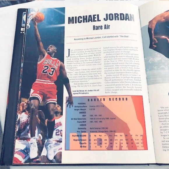 NBA Basketball: An Official Fan's Guide Hardcover –1994 - Picture 7 of 9